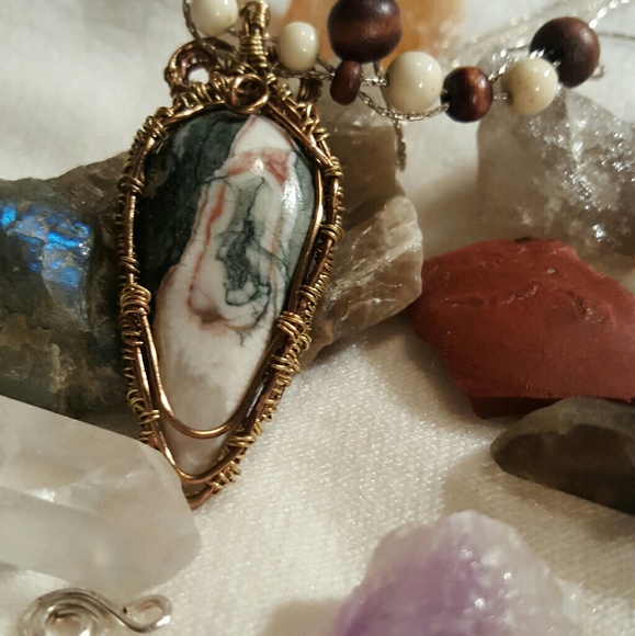 Healing Stones and Crystals,,,weaved by Me ,HP - Picture 6 of 7